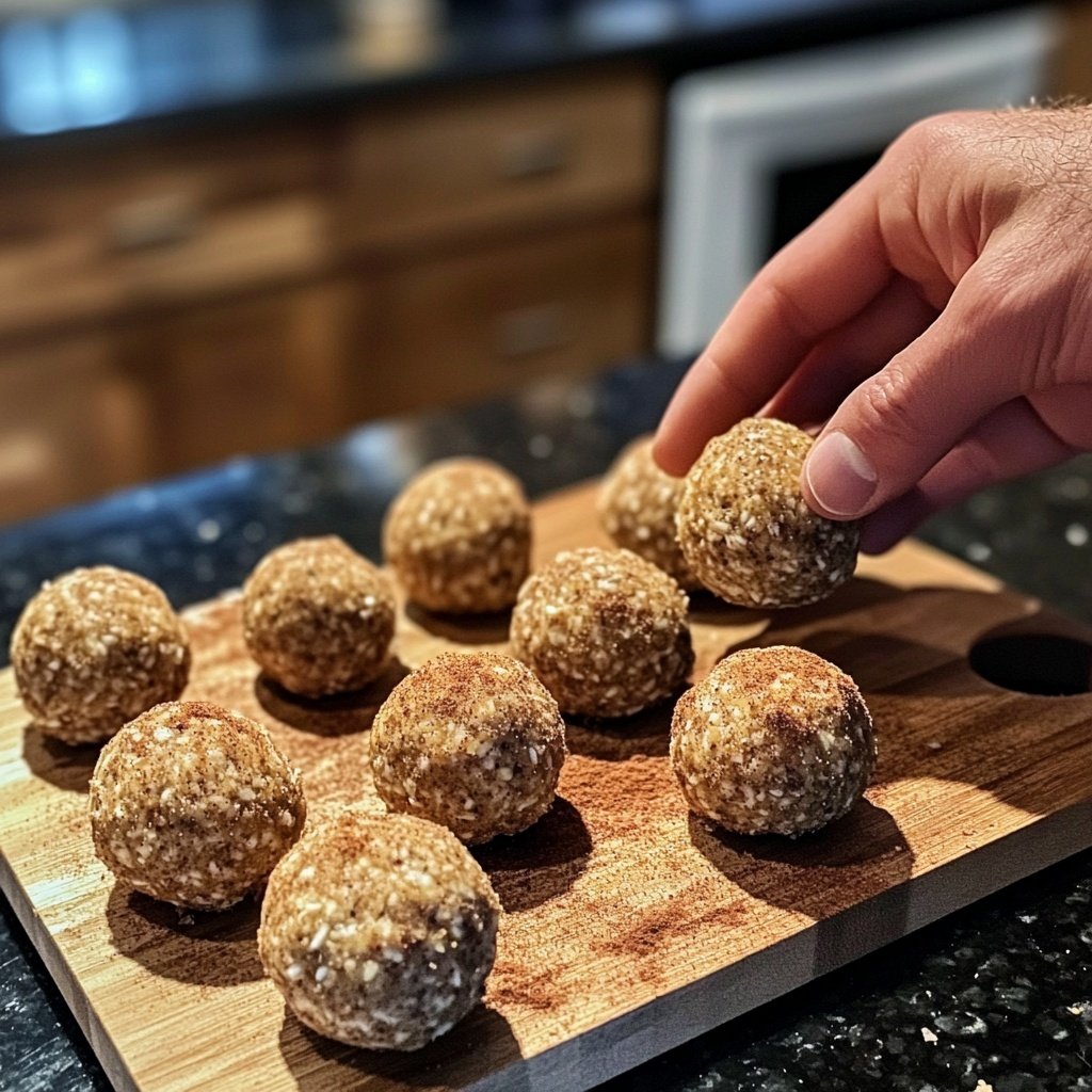 Protein Balls with Cinnamon