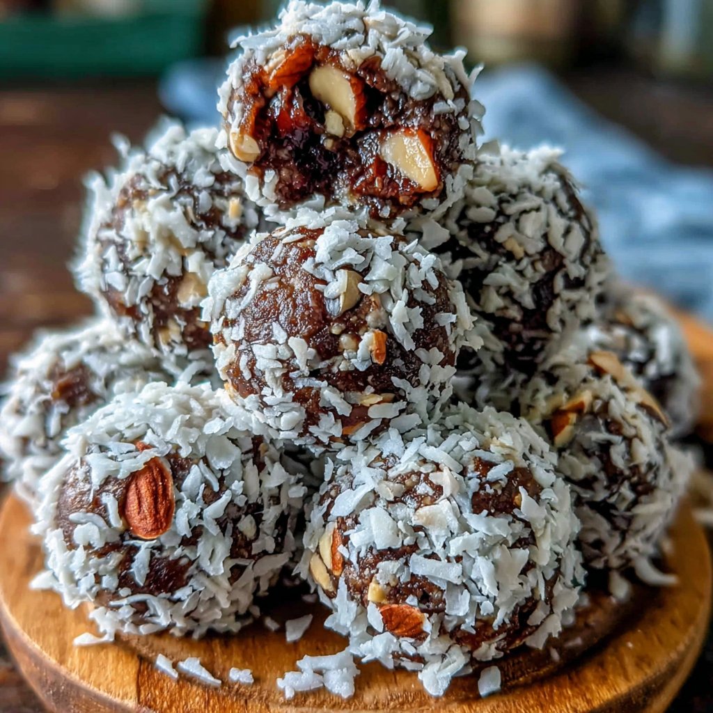 Chocolate Date Energy Balls