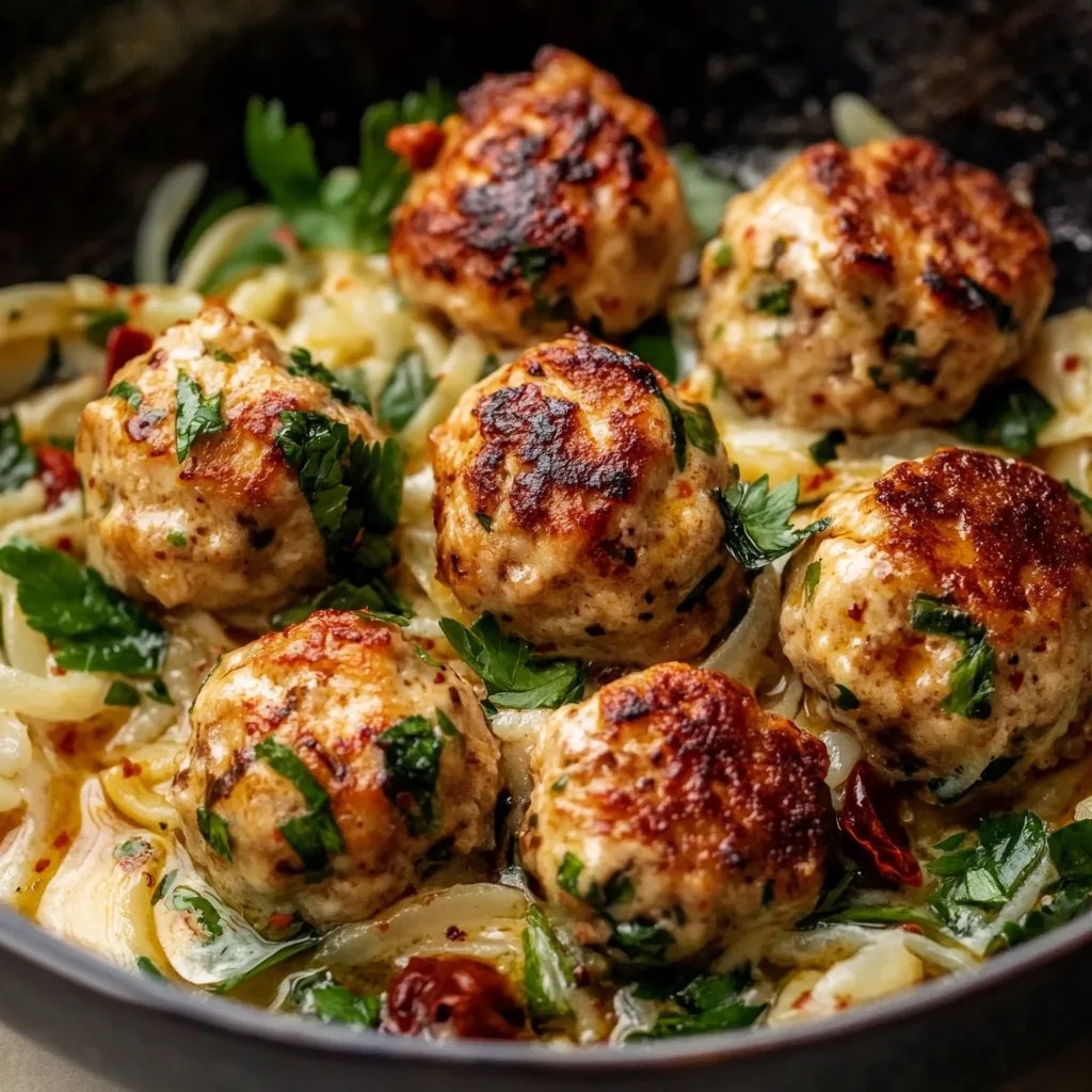 Marry Me Chicken Meatballs