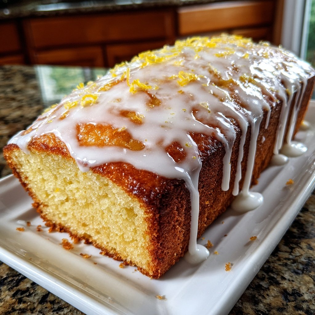 Lemon Limoncello Pound Cake