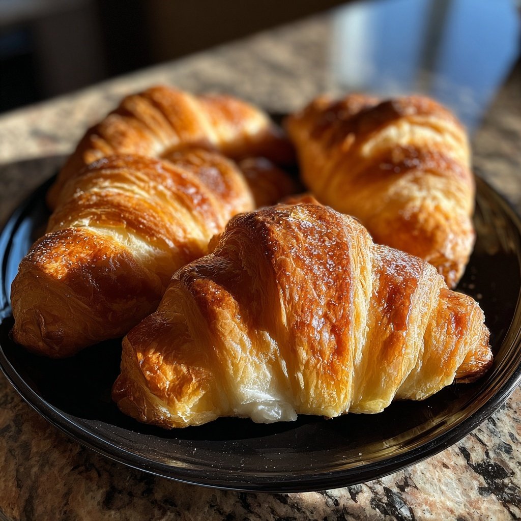 Classic French Croissants
