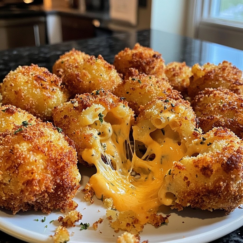 Fried Mac and Cheese Bites
