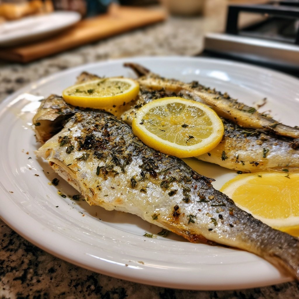 Healthy & Light Lemon Grilled Fish Plate