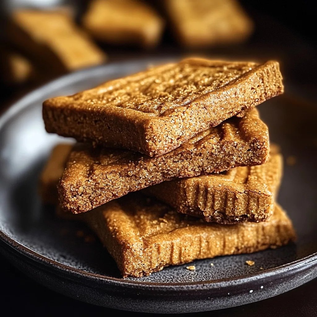 Biscoff Millionaires Shortbread