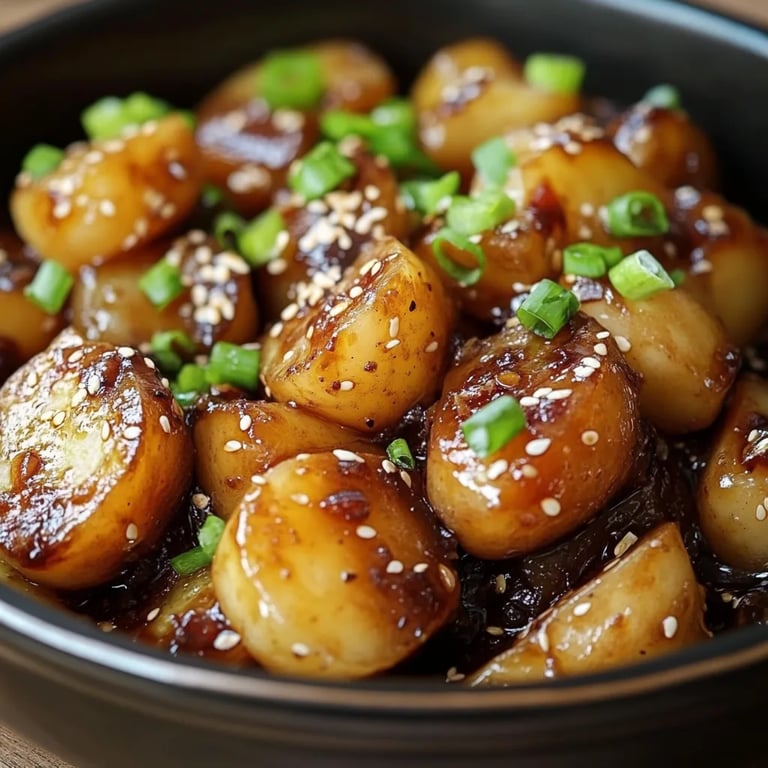 Gamja Jorim: Korean Braised Potatoes in a Flavorful Soy Glaze