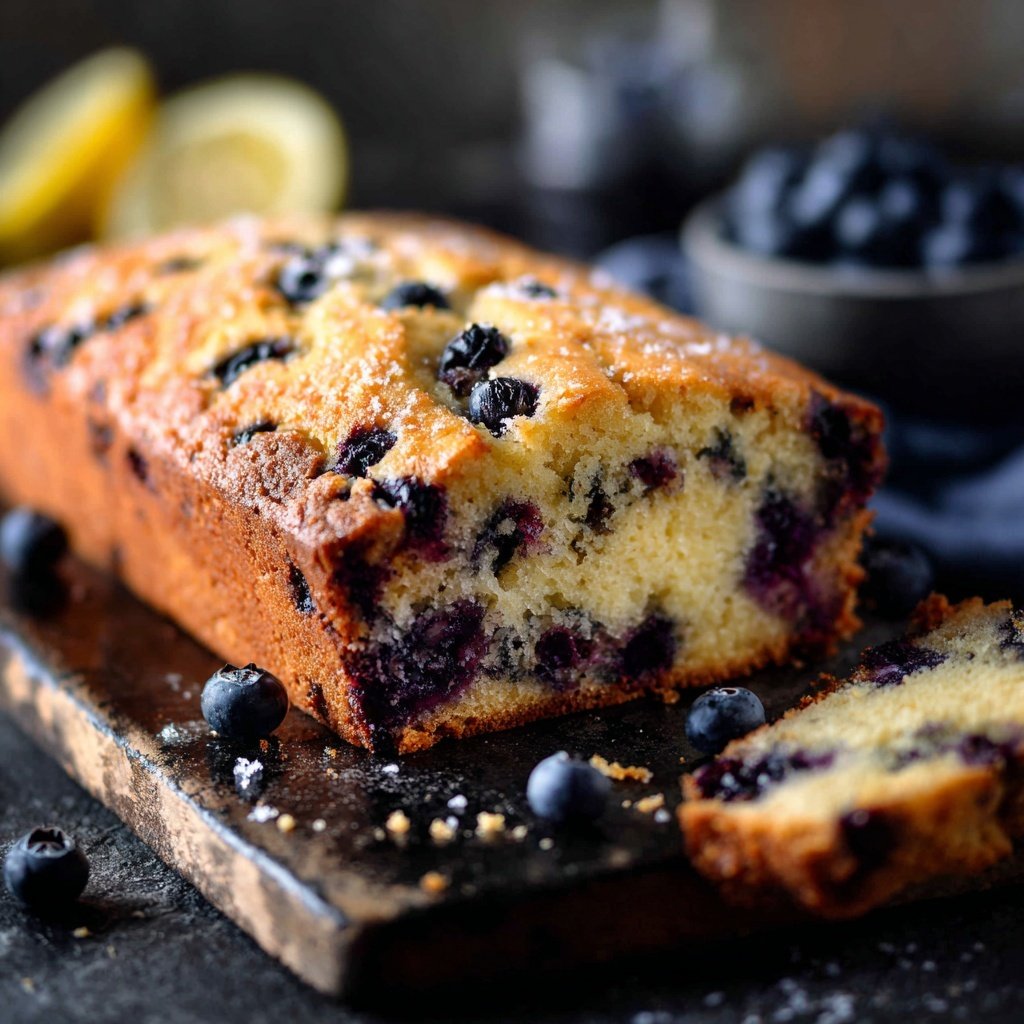 Blueberry Lemon Tea Bread
