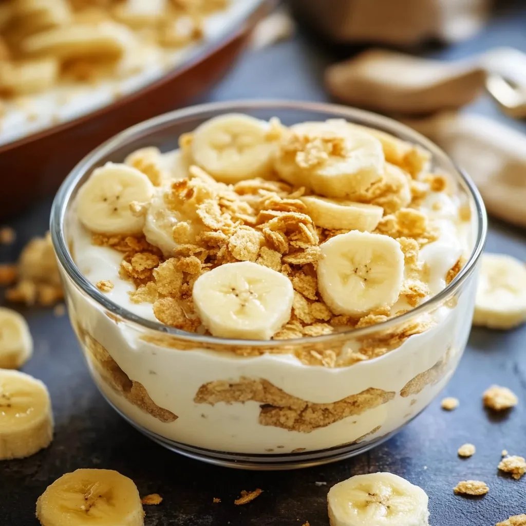 Old-Fashioned Homemade Banana Pudding