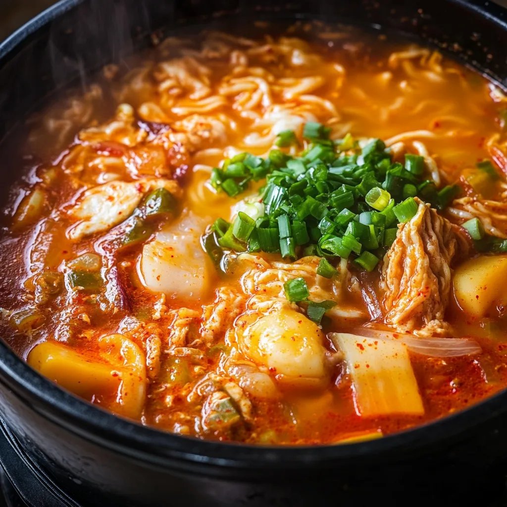 Budae Jjigae (One-Pot Korean Army Stew)