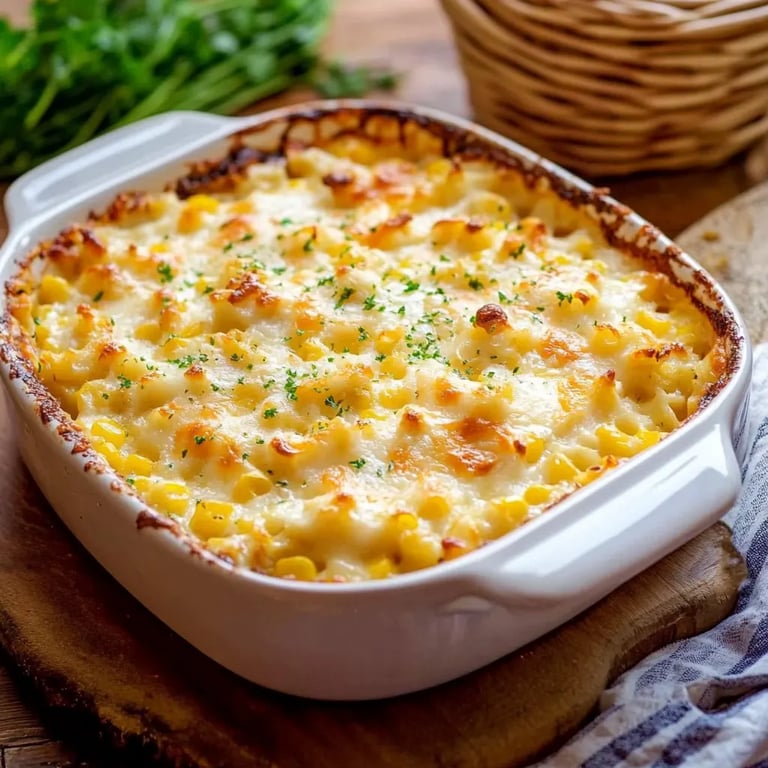 Corn Casserole with Cream Cheese