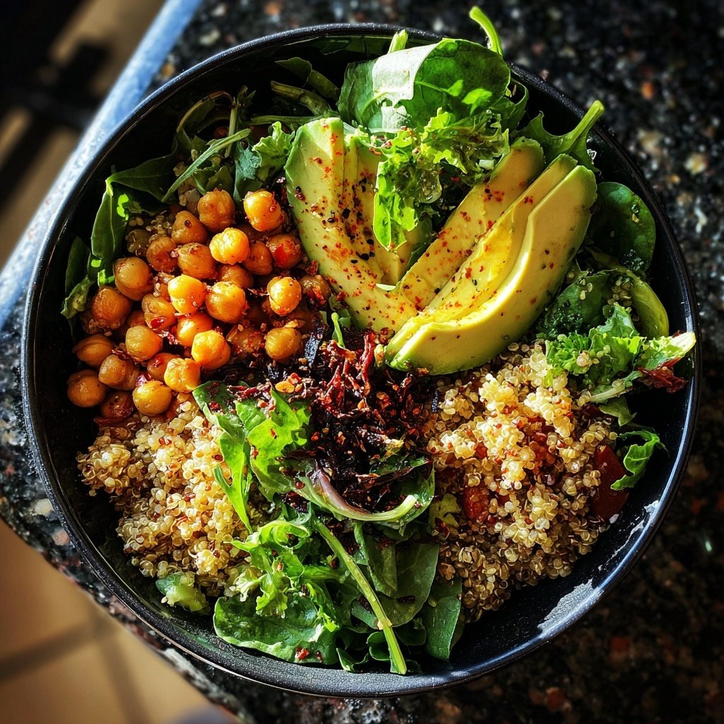 Spicy Chickpea Buddha Bowl
